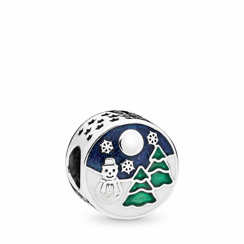 Pandora Snowy Wonderland Charm NZ, Sterling Silver (547698-TAF)